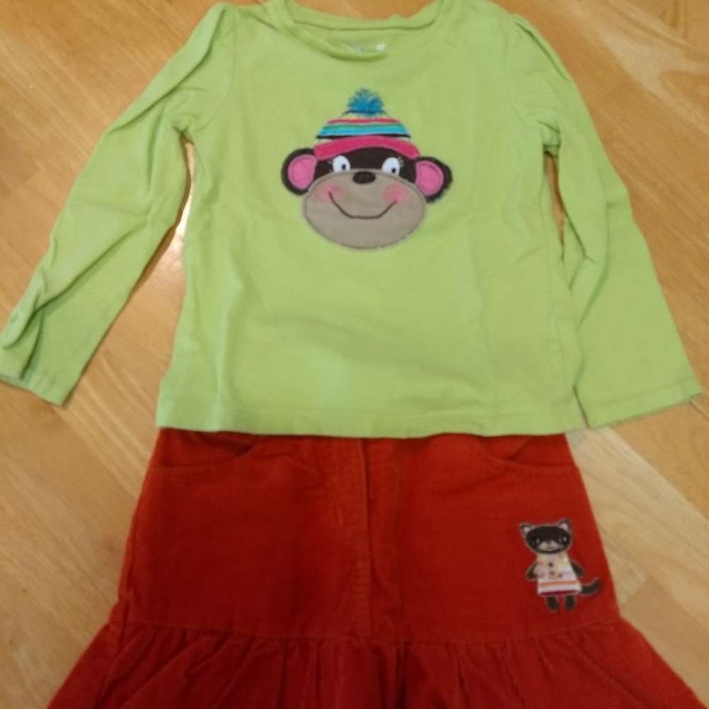 2 pieces for girls T-4